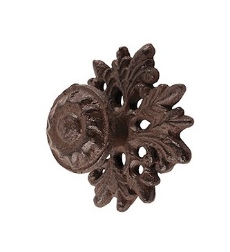 Dörrknopp dörrhandtag Antik gjutjärn nr 1 gammeldags shabby chic lantlig stil