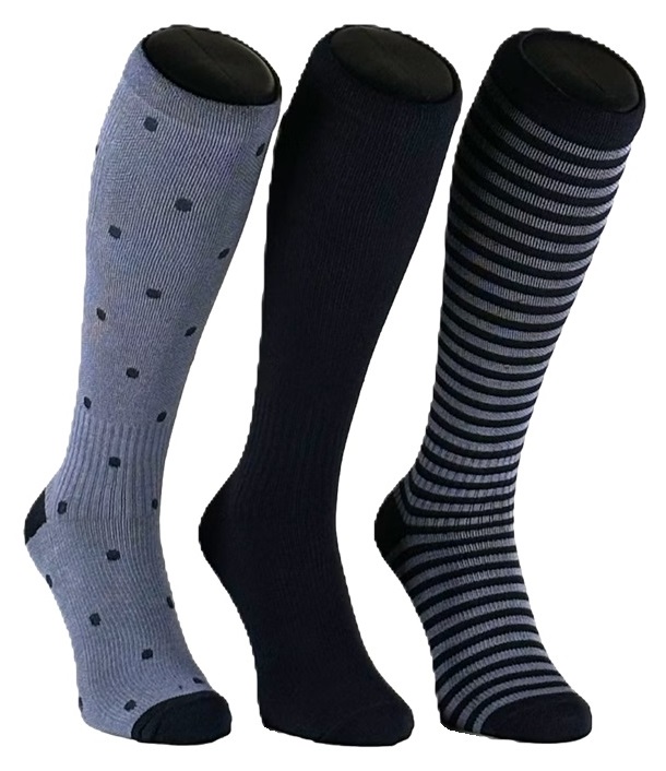 3-Pack Zent Stödstrumpor Bambu