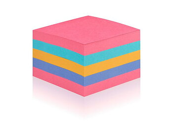 Post-It 76x76mm, rainbow