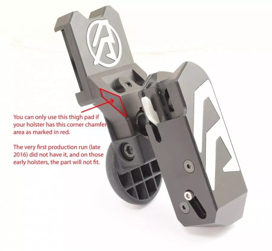 DAA Thigh Pad for FLEX / Alpha-X / Racer-X Holsters 2