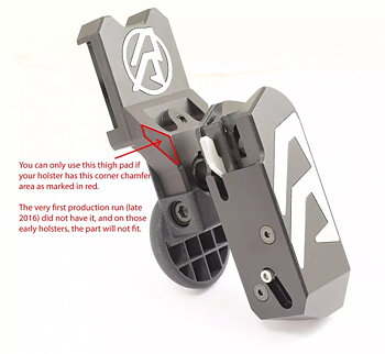 DAA Thigh Pad for FLEX / Alpha-X / Racer-X Holsters 2