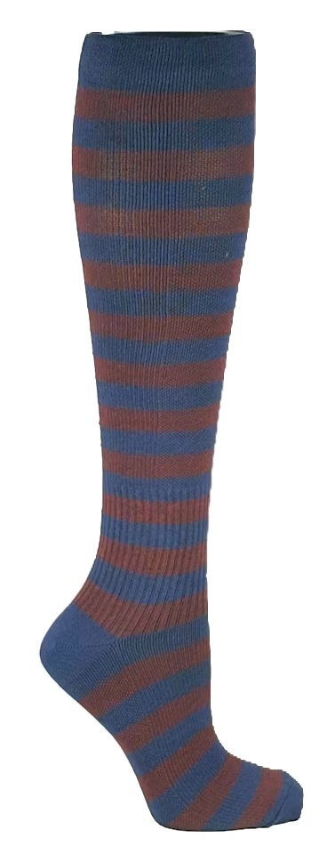 Zent Stödstrumpor Randiga