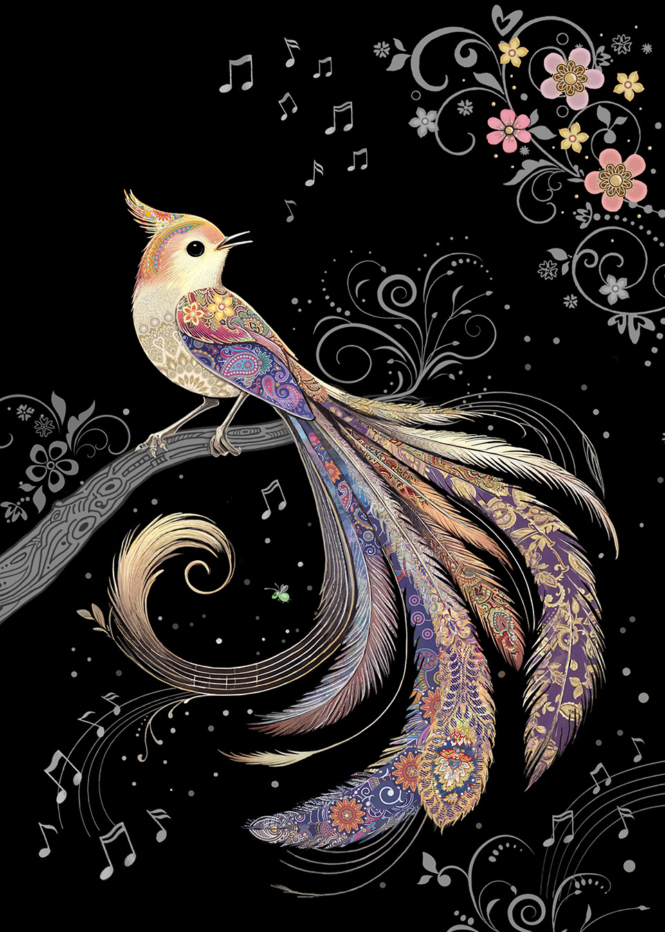 Paradise Bird Greeting Card