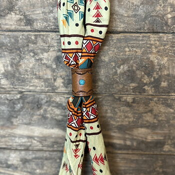 Bandana bolo handgjord i svenskt läder 