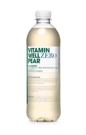 Vitamin Well Zero Pear - 500ml