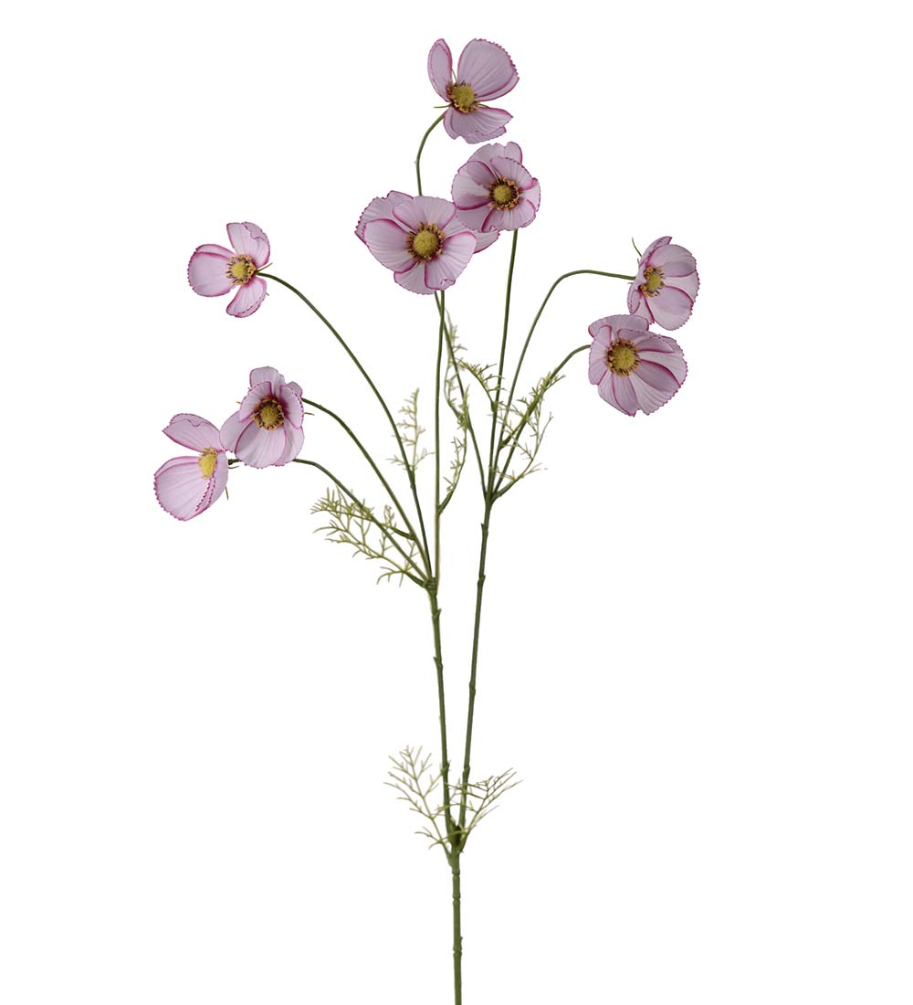 Rose branch - 100 cm - Pink - 2