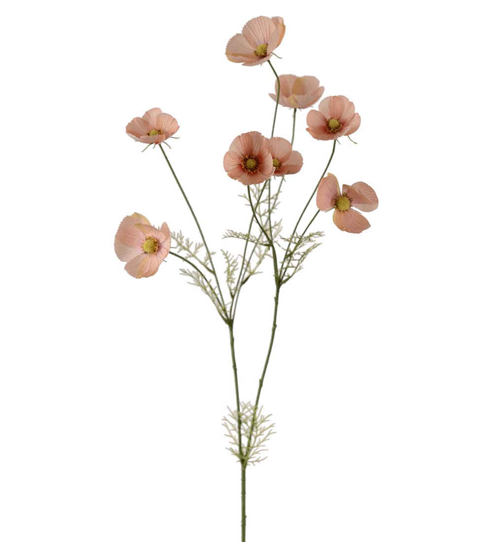 Rose branch - 100 cm - Apricot - 3