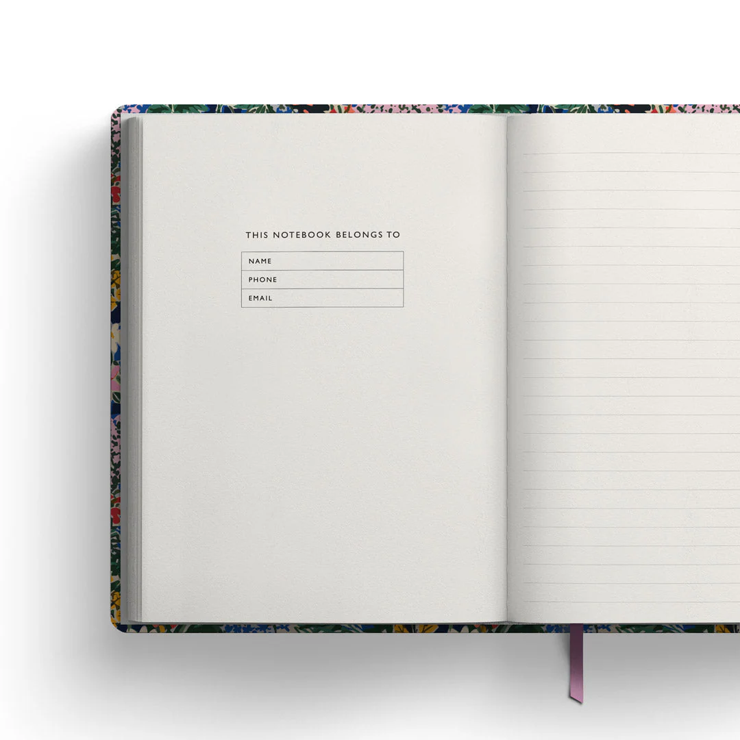 Design No.8 Wiggly Abstract Hardback Notebook - 3