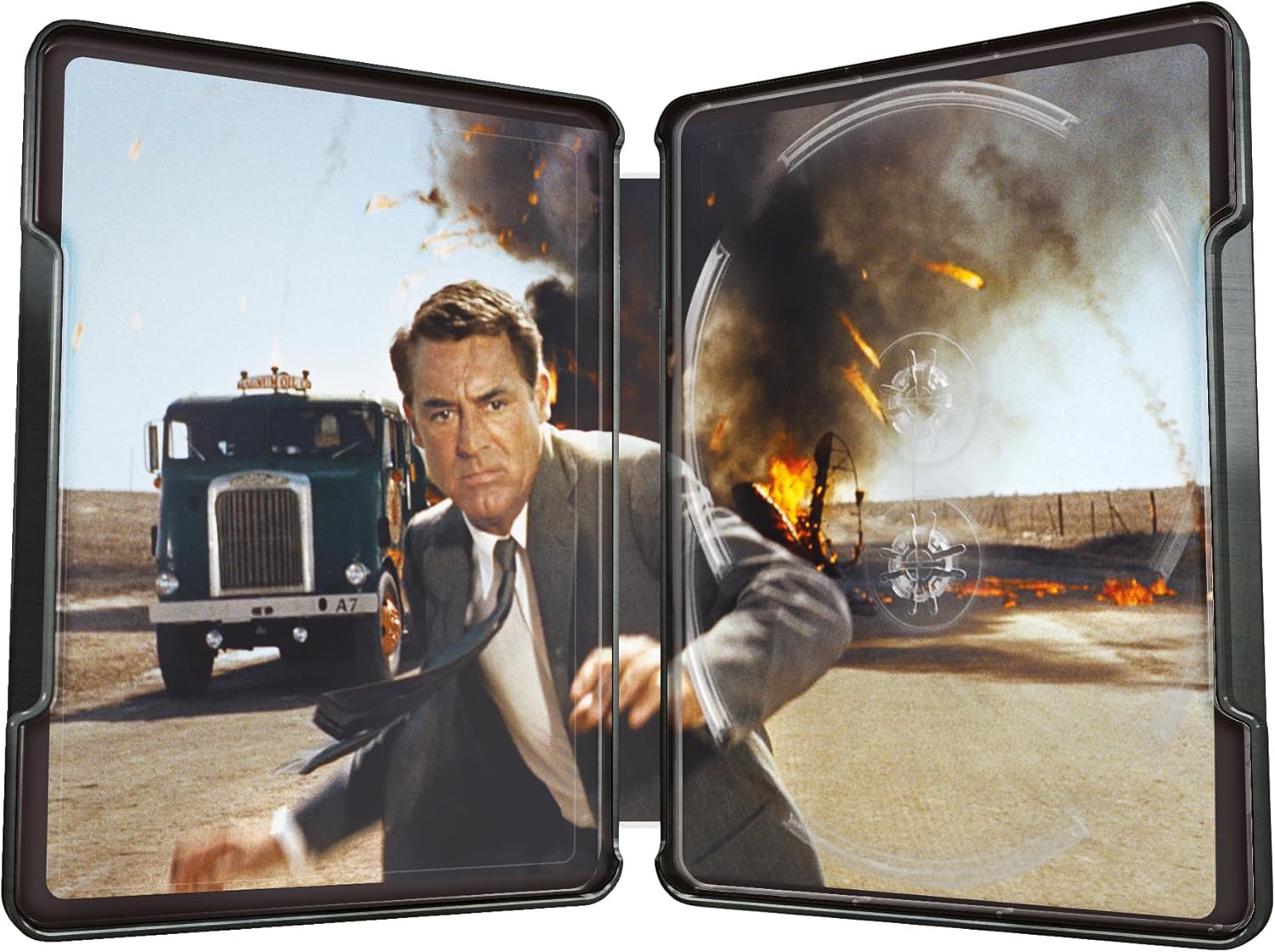 North By Northwest (Steelbook Limited Edition) (ej svensk text) (4K Ultra HD + Blu-ray) - 3
