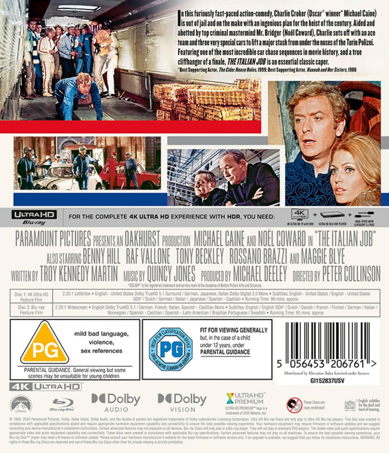 Italian Job (ej svensk text) (4K Ultra HD + Blu-ray) - 2