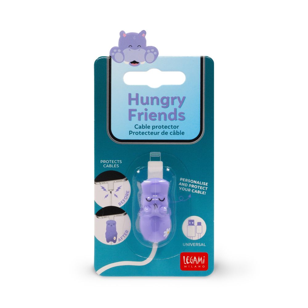 Cable Protector, Hungry friends, Hippo - 3