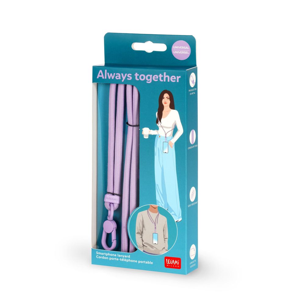 Always together, Lilac, telefonhållare/nyckelband - 2