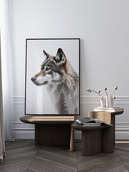 Varg av skog Poster