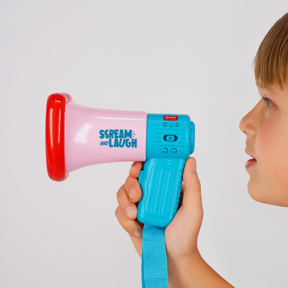Scream and laugh, megafon, stemmeforvrænger - 4
