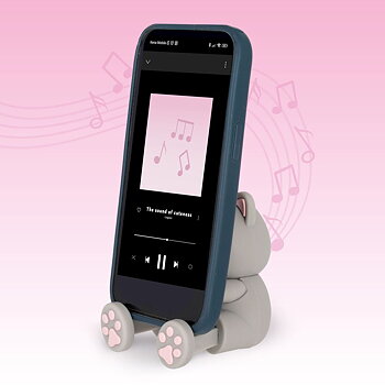 The sound of cuteness, Kitty, trådlös högtalare med mobiltelefonställ