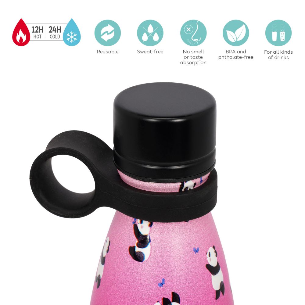 Hot&Cold, Termoflaske/Vakuumflaske, Panda (500 ml) - 4