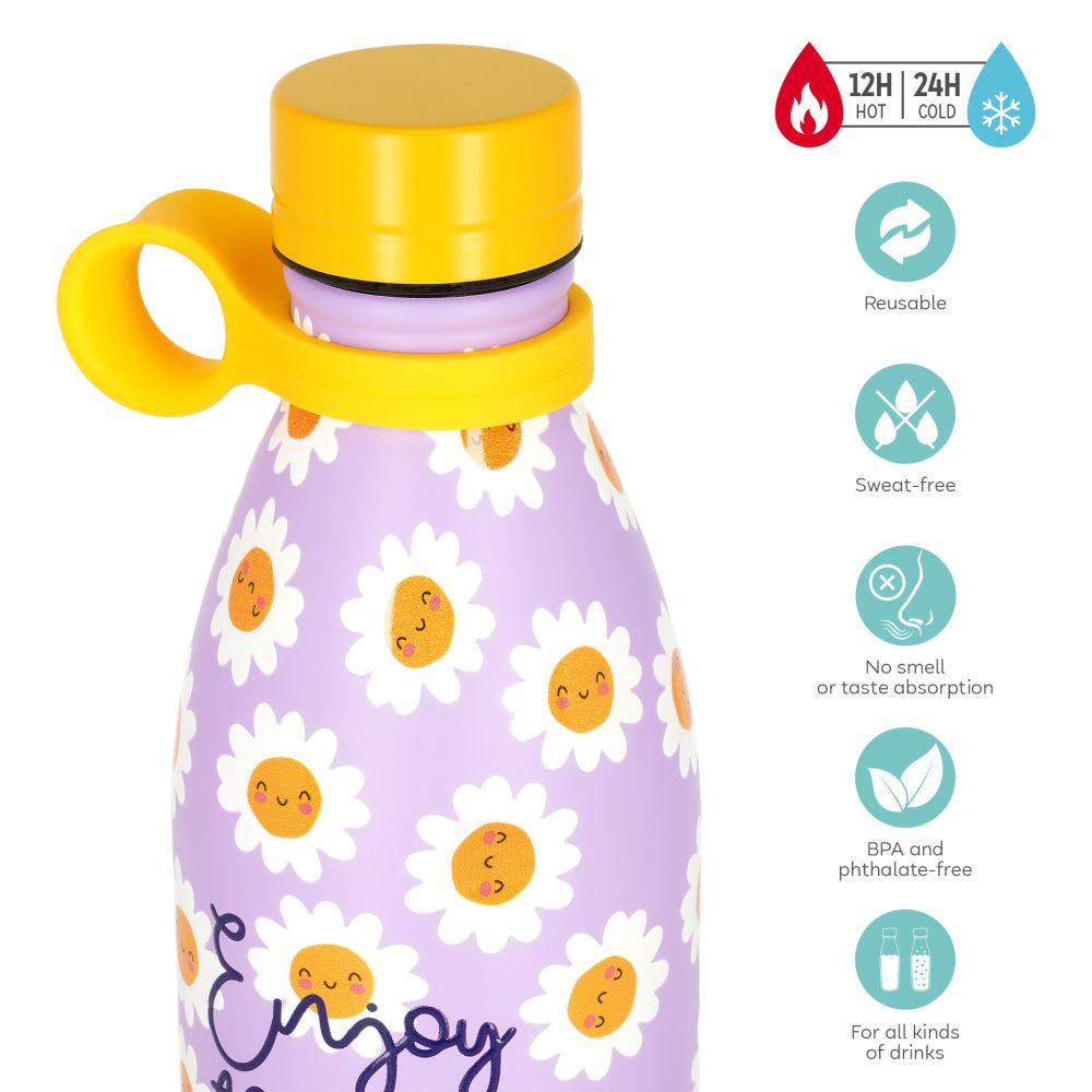 Hot&Cold, Vakuumflaska, Daisy (800 ml) - 4