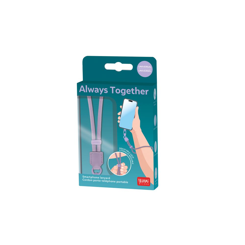 Always together, Lilac, telefonholder/nøglebånd för handled - 2