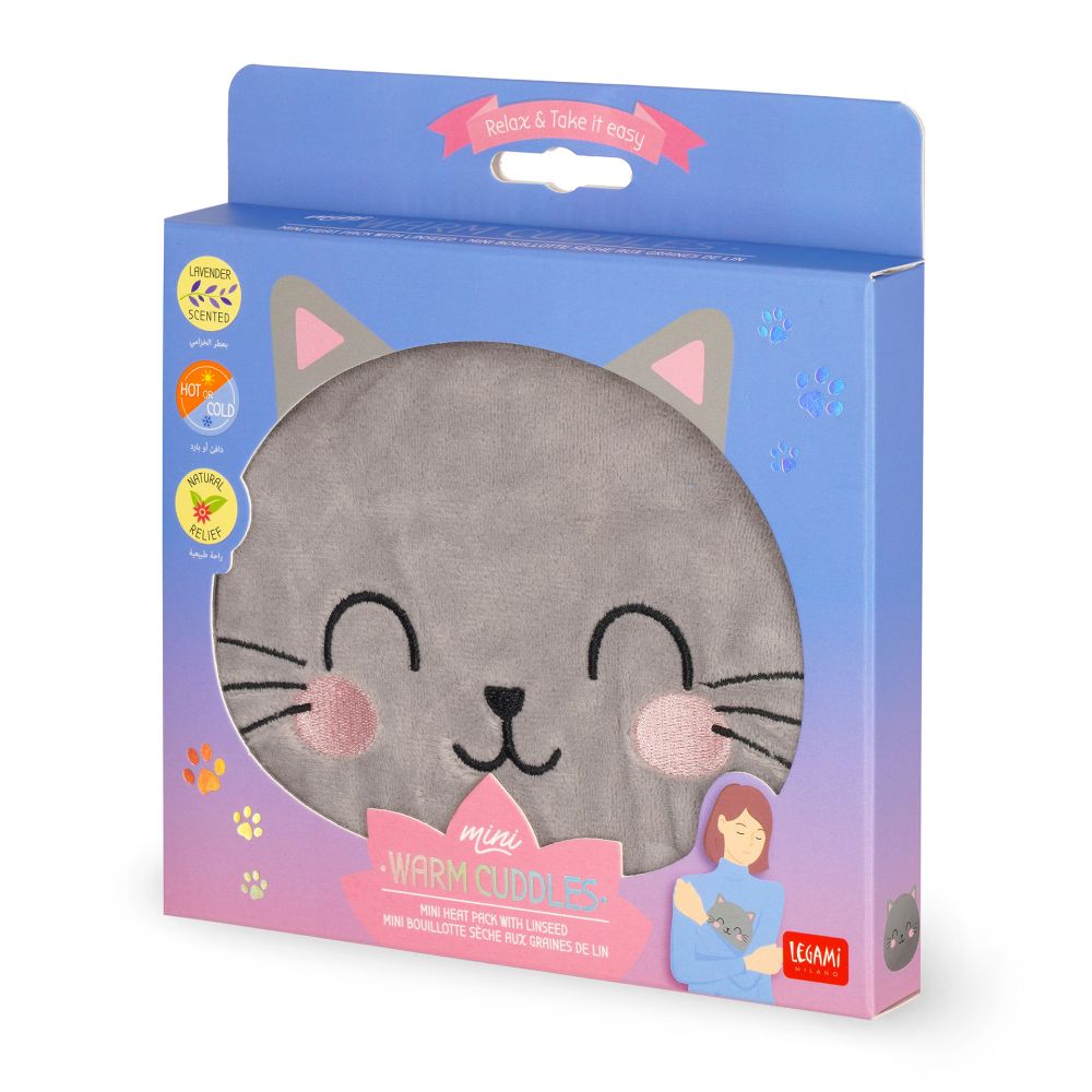 Warm cuddles, heat pack mini (värme- och kylkudde)- Kitty - 2