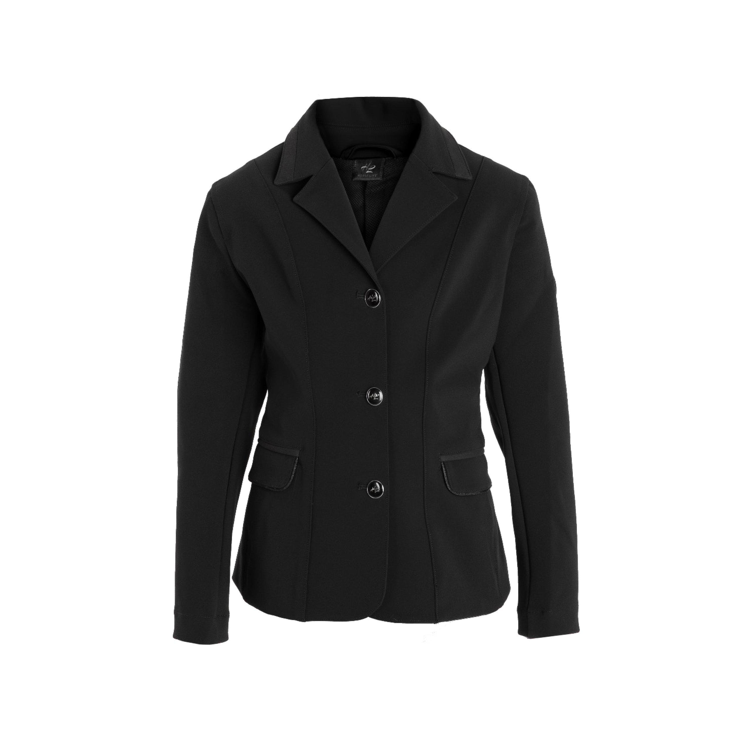 Horse Life Tävlingskavaj Wendy Junior - Svart (130)