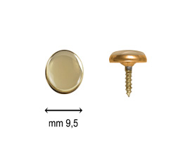 Basknapp  - Glas Imitation - 3