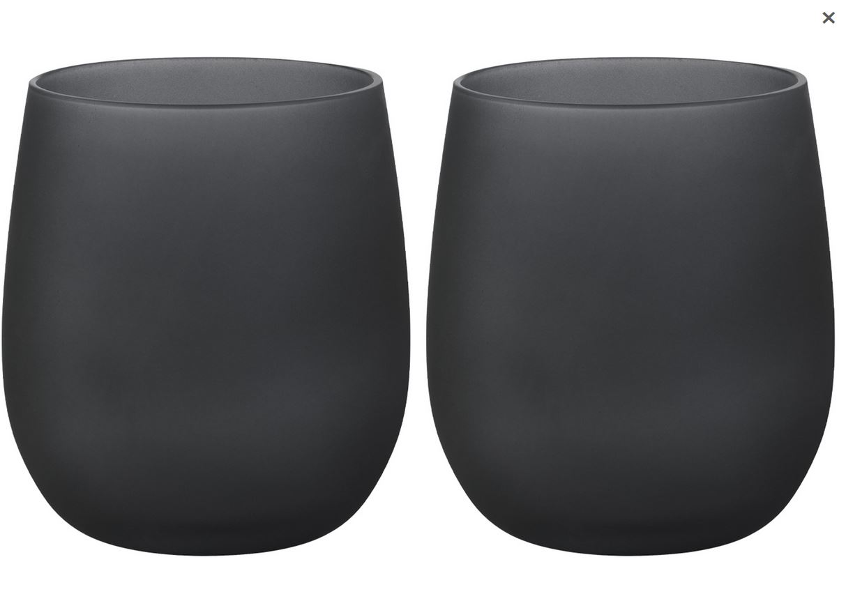 Brunner , Black satin  2-pack