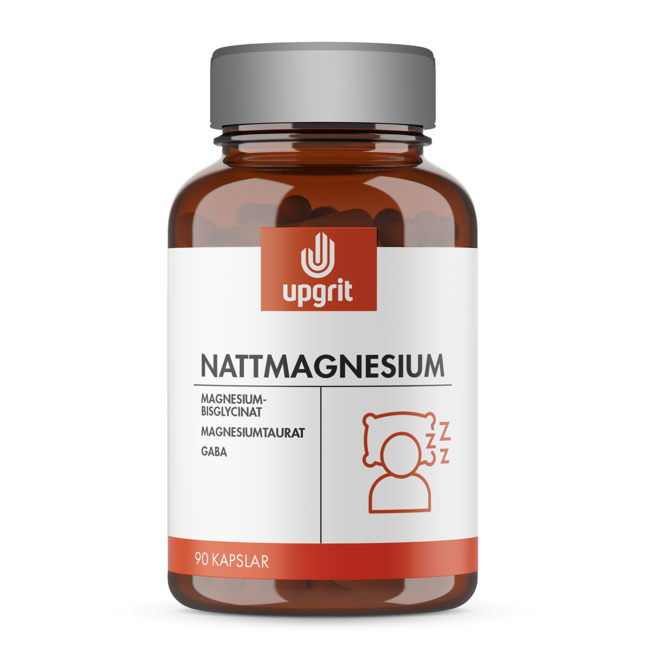 Upgrit Nattmagnesium 90 kapslar