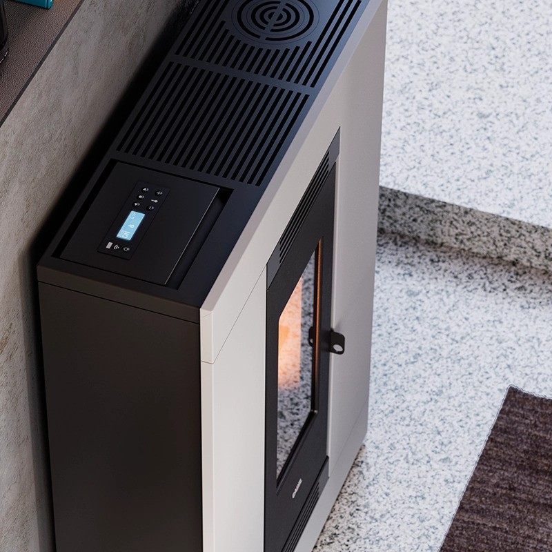 Pelletskamin CADEL Luce Plus 9 kW - 8
