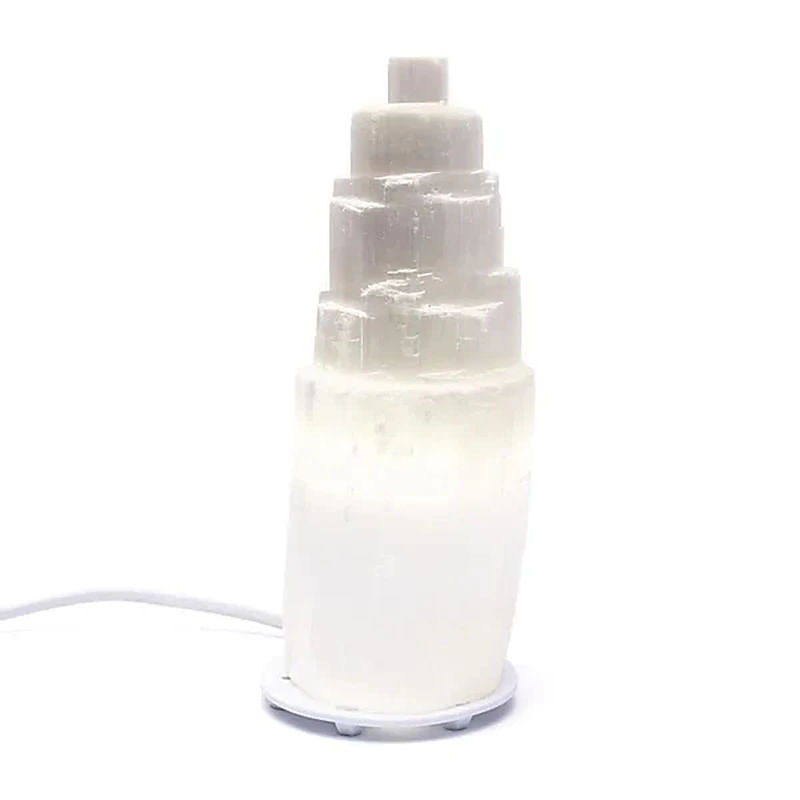 Selenit isberg lampat ca 20cm