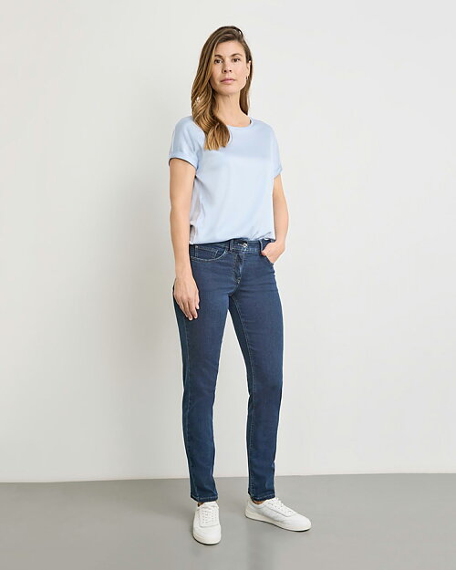 Jeans Soline best4me regular mörkblå denim - 3