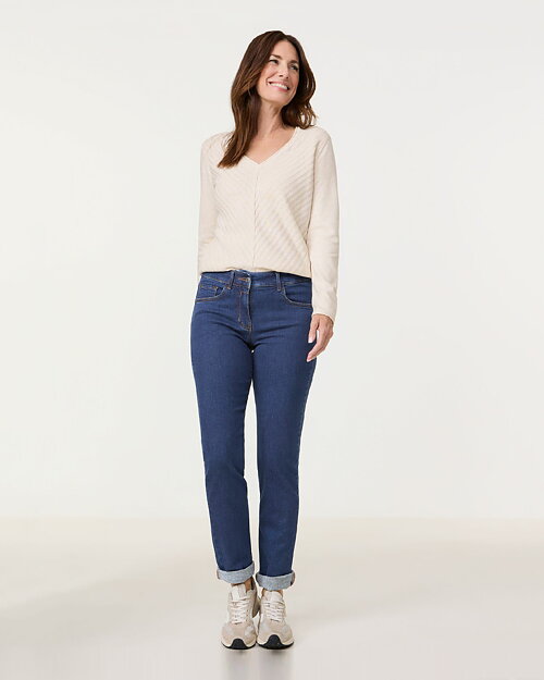 Jeans Soline best4me regular blå denim