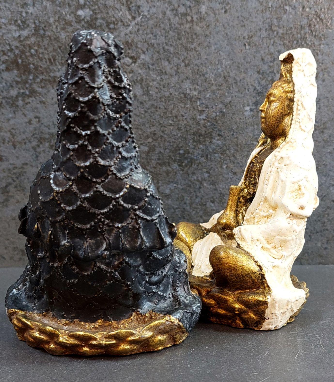 Kuan Yin Staty - 11 cm - 2