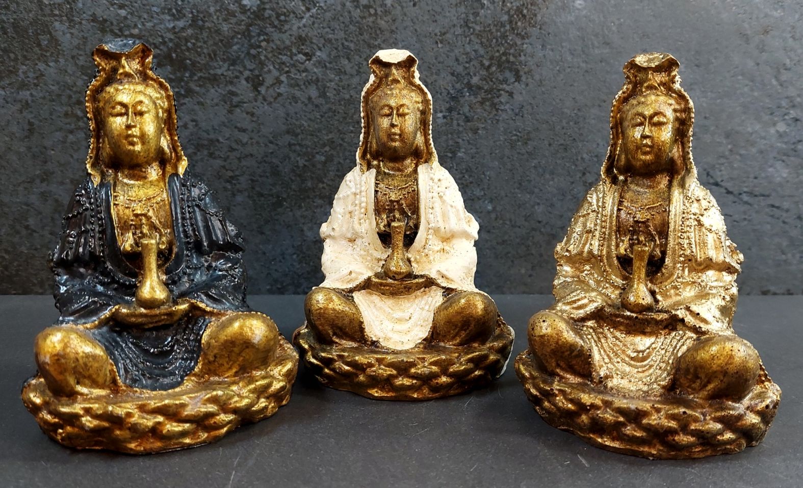 Kuan Yin Staty - 11 cm