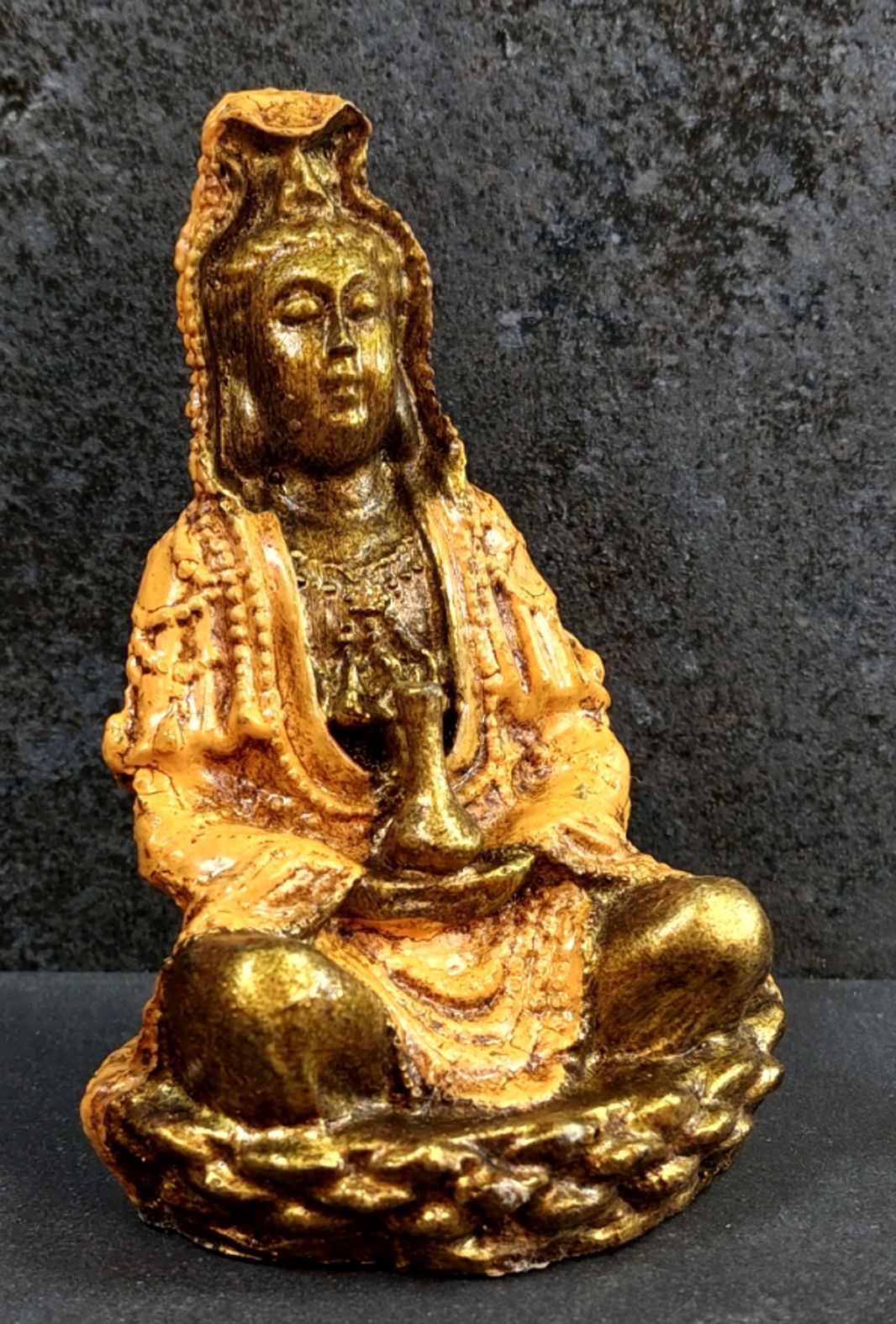 Kuan Yin Staty - 11 cm - 3