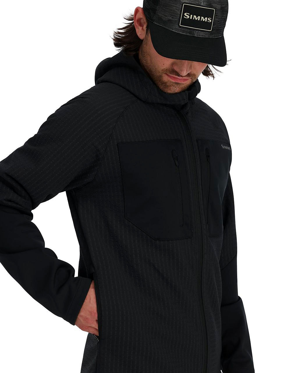 Simms Confluence Hoody - Black - 5