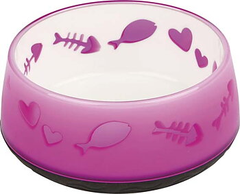Lovely cat skål, plast 0,3 liter