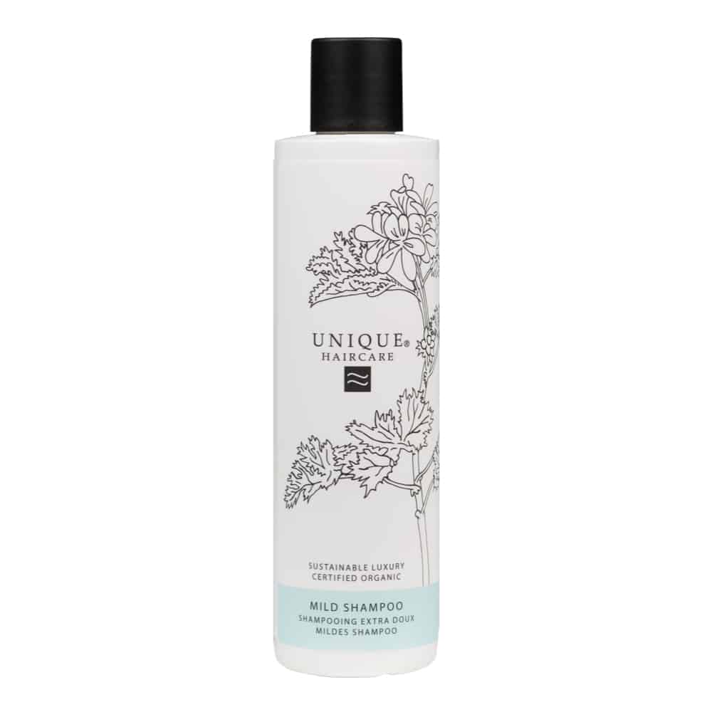 UNIQUE BEAUTY MILD SHAMPOO 250ml | Økologisk duftfri sjampo