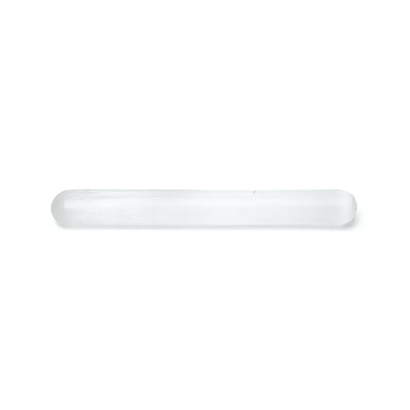 2 st massagepinne av selenit  15 cm - 2