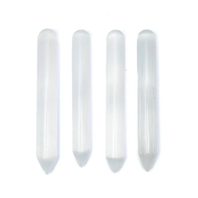 2 st Selenit energipunkt massagepinne  15 cm - 2