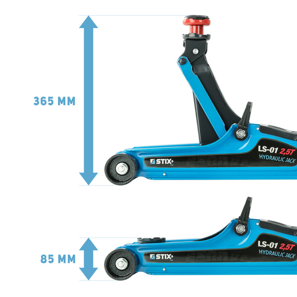 Domkraft lättvikt 2,5 ton - 9