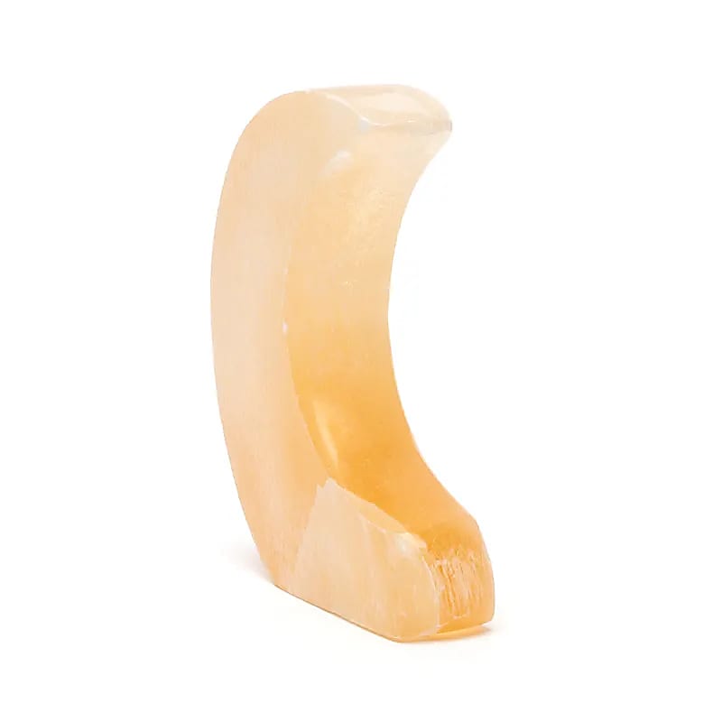 Selenit stående måne 12 cm - 3
