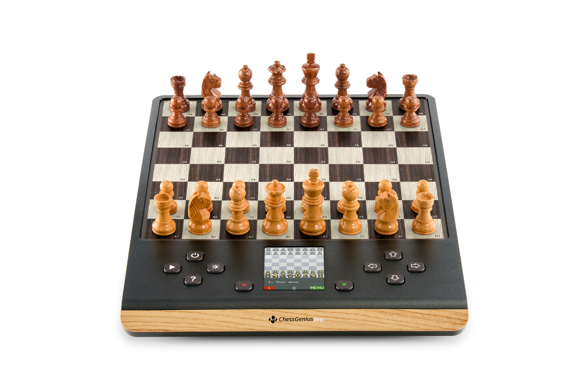 ChessGenius Pro Wood Edition - FRI FRAKT!