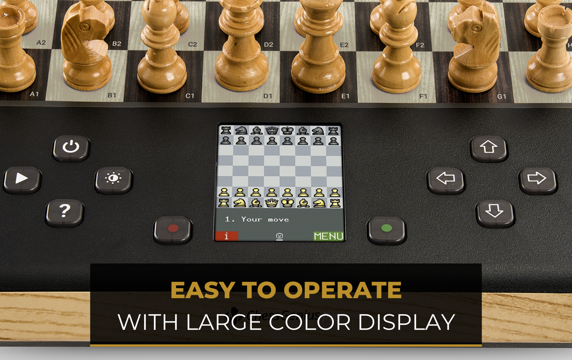 ChessGenius Pro Wood Edition - FRI FRAKT! - 3