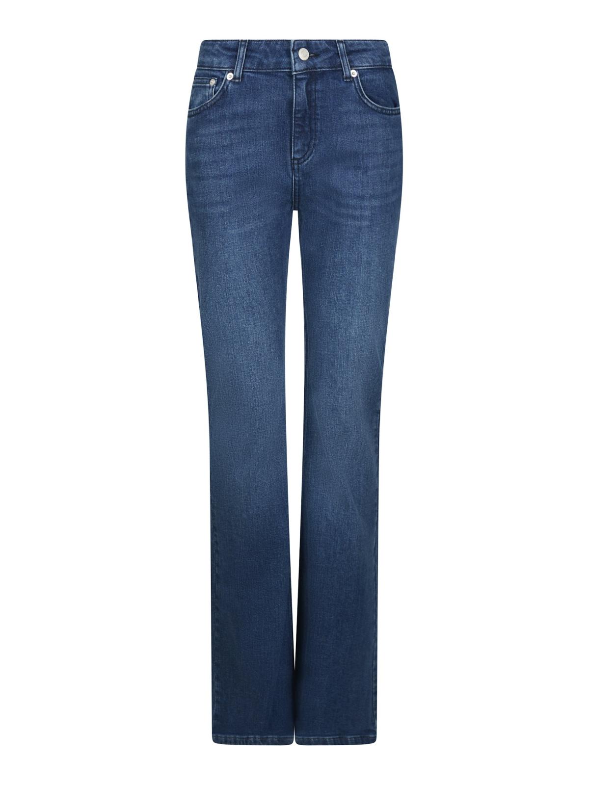 Neo Noir Georgina Denim Pants, Blue - 2