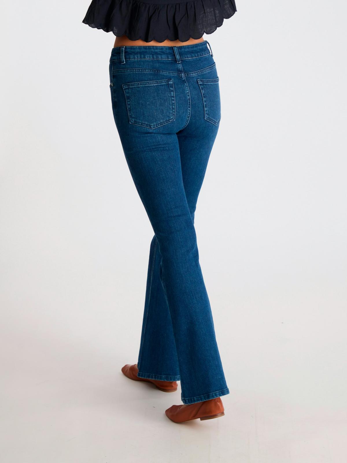 Neo Noir Georgina Denim Pants, Blue - 3