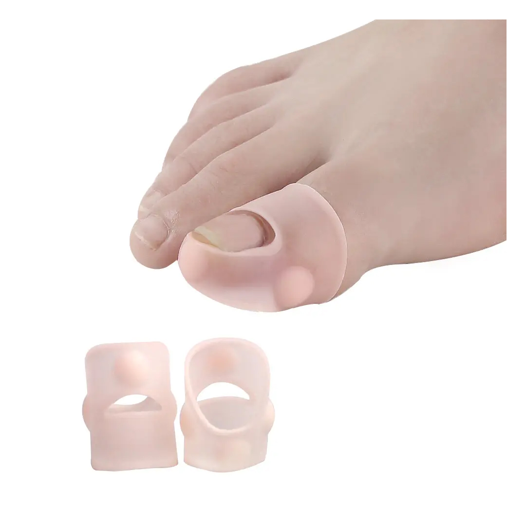 Silikonskydd vid nageltrång - 1 par - Minskar smärta vid nageltrång