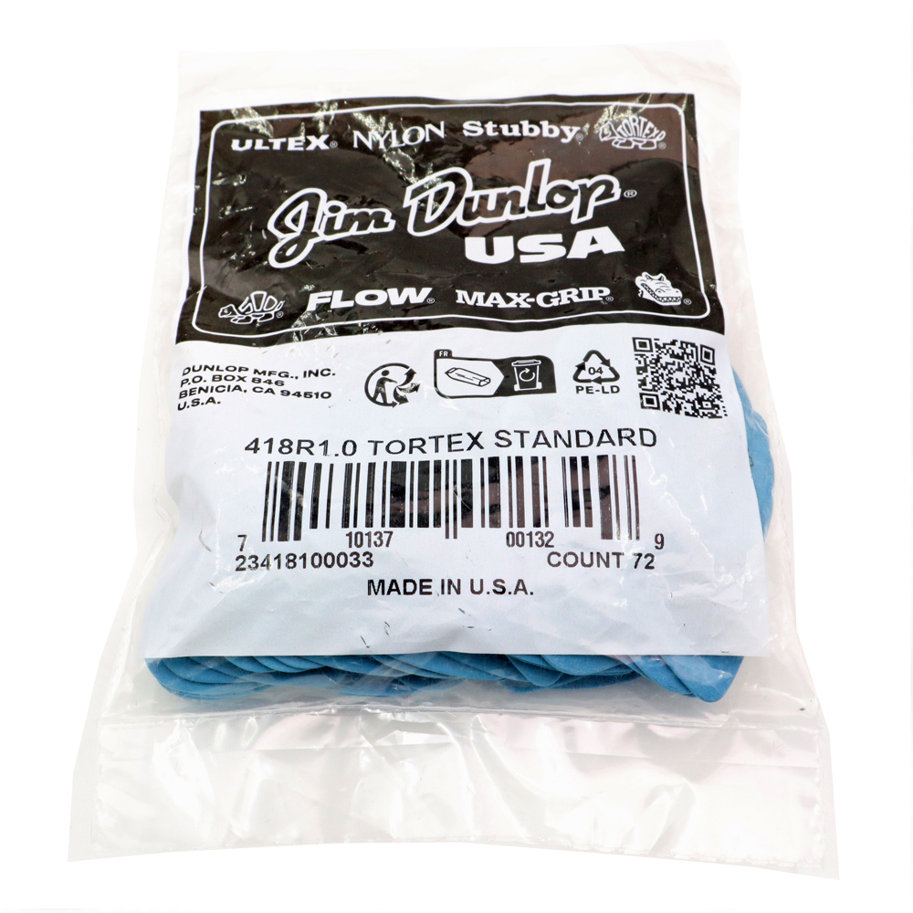 Dunlop Tortex Standard Plektrum 72-pack - 5