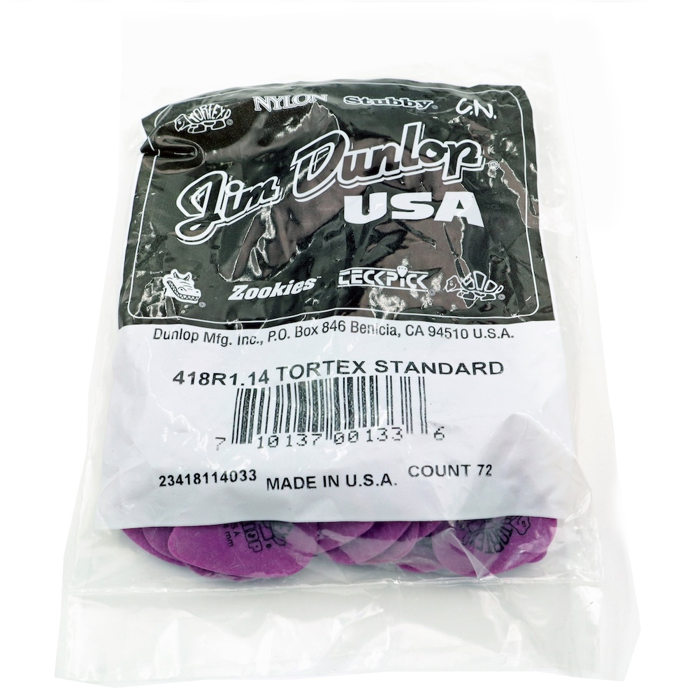 Dunlop Tortex Standard Plektrum 72-pack - 6
