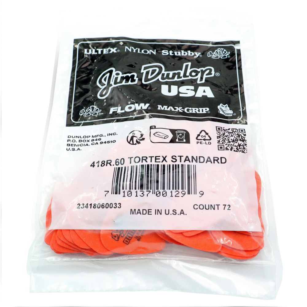 Dunlop Tortex Standard Plektrum 72-pack - 2