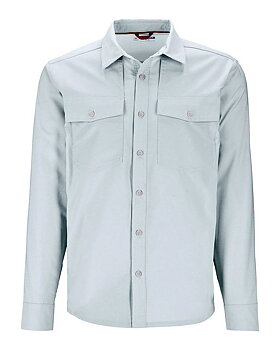 Simms No-See-Um Bugstopper Shirt - Blue Heather